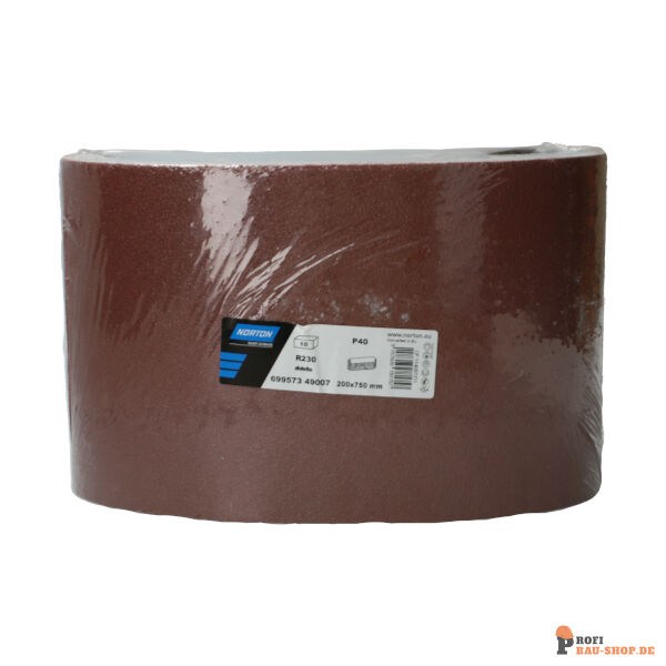 nortonschleifmittel/NORTON_schleifmittel_69957349007 Narrow Belts Norton R230 200.00x750 GRIT 40_138039